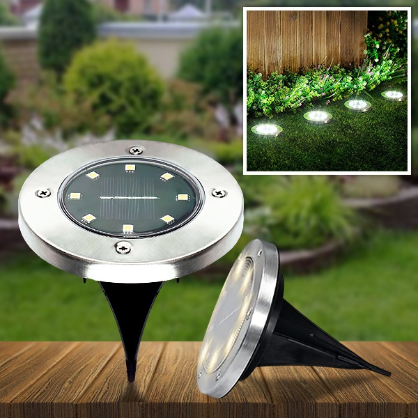 Solar-Bodenleuchten für den Außenbereich (3 Stück) | LUMIGARD