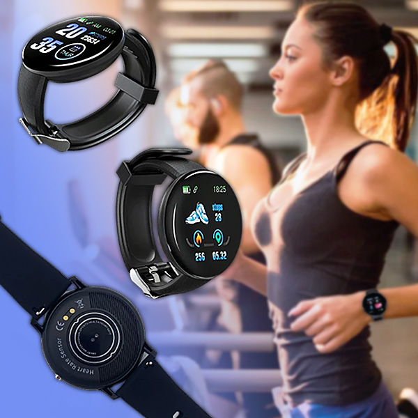 Fitness-Smartwatch - Herzfrequenz, Blutdruck, SpO2, 2 Tage Akku | WATCHLITE