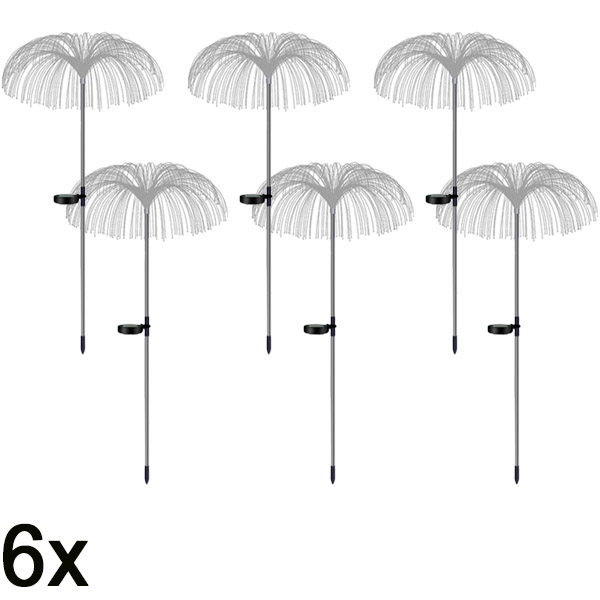 6x Solar-Tropen-Gartenleuchten | LUMIPALM