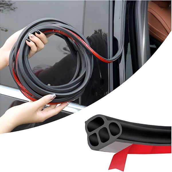 Auto-Türdichtung gegen Wind & Regen – 5 m selbstklebend | EVOSEAL
