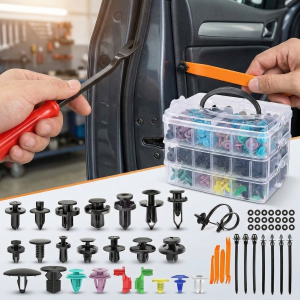 Universelles Auto-Befestigungsset (725 Stk./Set) | CARFIXA