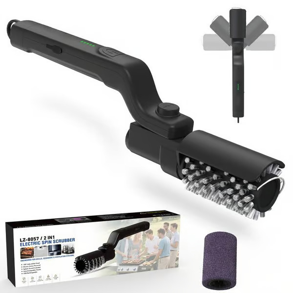 Elektrische rotierende Grillbürste | BBQBRUSH