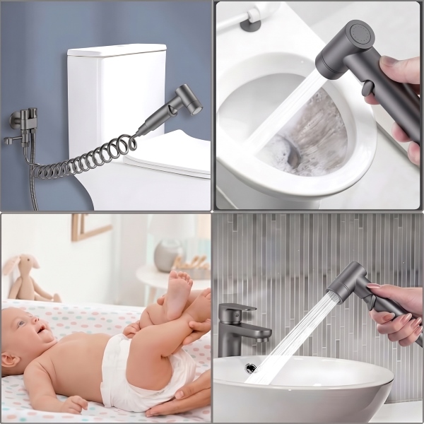 Handgehaltener Doppel-Bidet-Sprüher | BIDETIX