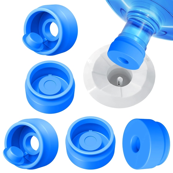 Auslaufsichere Silikondeckel für Wasserkanister (5 Stück) | CAPSGO