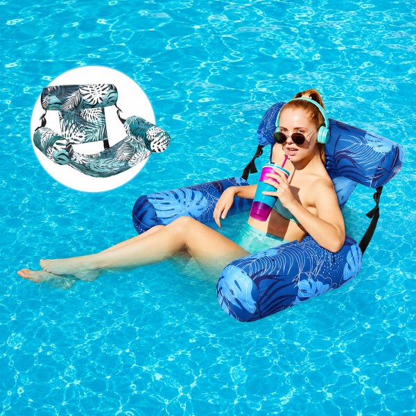 Cool bleiben im Wasser – 2 Pool-Liegen | POOLYRA